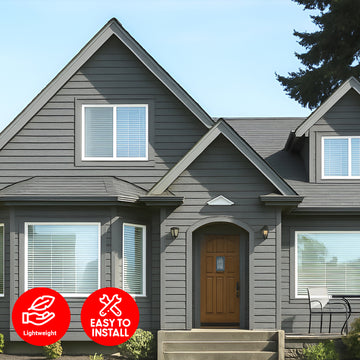 Britwall Composite Wall Cladding Panel – Dark Coffee 3D‑Embossed PE, 156 × 3600 mm