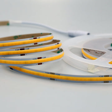 5 Meter 24V LED COB Strip 4000K IP20 (Power Supply Not Included)