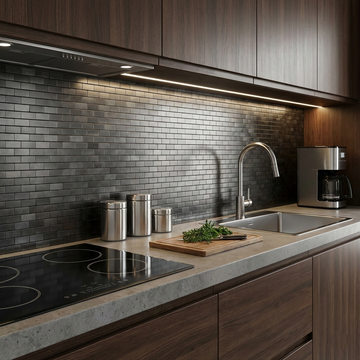Transform Your Kitchen in Minutes: The Ultimate Guide to Metallic Splashbacks