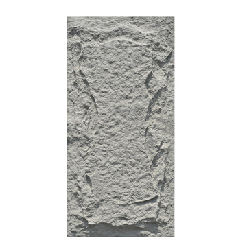 Gray Slate Rock Hard PU Wall Panel – 1200 x 600 mm, 30mm Thickness | Premium 3D Slate Effect | Lightweight & Easy Installation | Indoor & Outdoor Use - Pack of 2