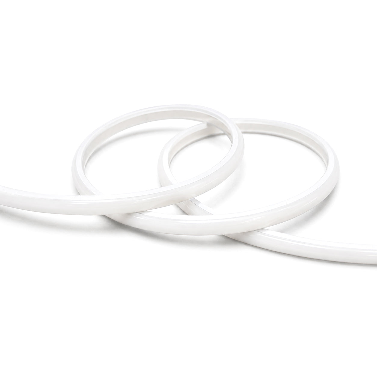 10M FCOB Neon Rope Light Kit, 10W/M, 800Lm/M, 3000K with 1 power cord, 5 Holders and 2 end caps