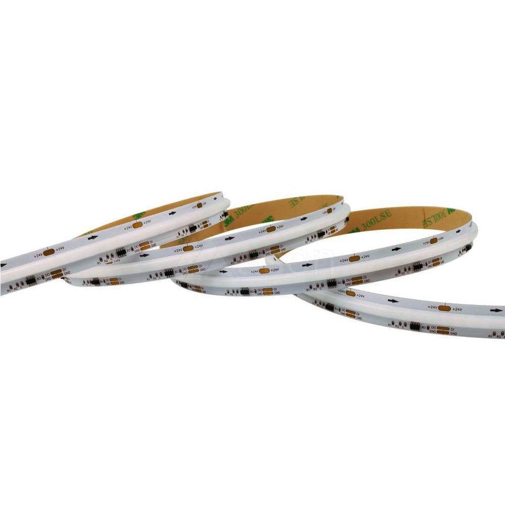 Ener-J Smart RGB COB LED Strip Light Kit 5m 24V 576 LEDs WiFi Dimmable UK Plug