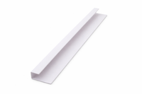 White End Cap Trim‚ 2400 x 10mm | Finishing Profile for Wall Panels & Cladding