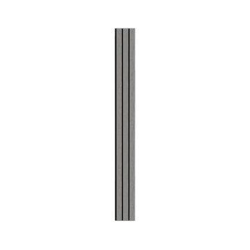 Britwall 3-Slats Wall Panel – Black Wood