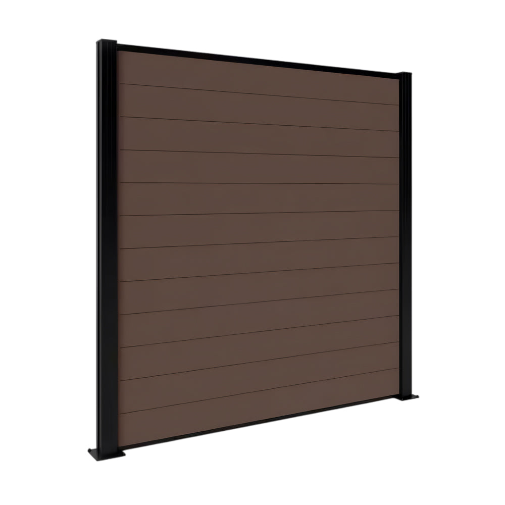 Composite Fence Panel Kit | 1.8m x 1.8m | Includes Panels, Post & Fixi