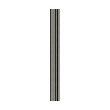 Britwall 4 Slats Wall Panels - Grey Oak