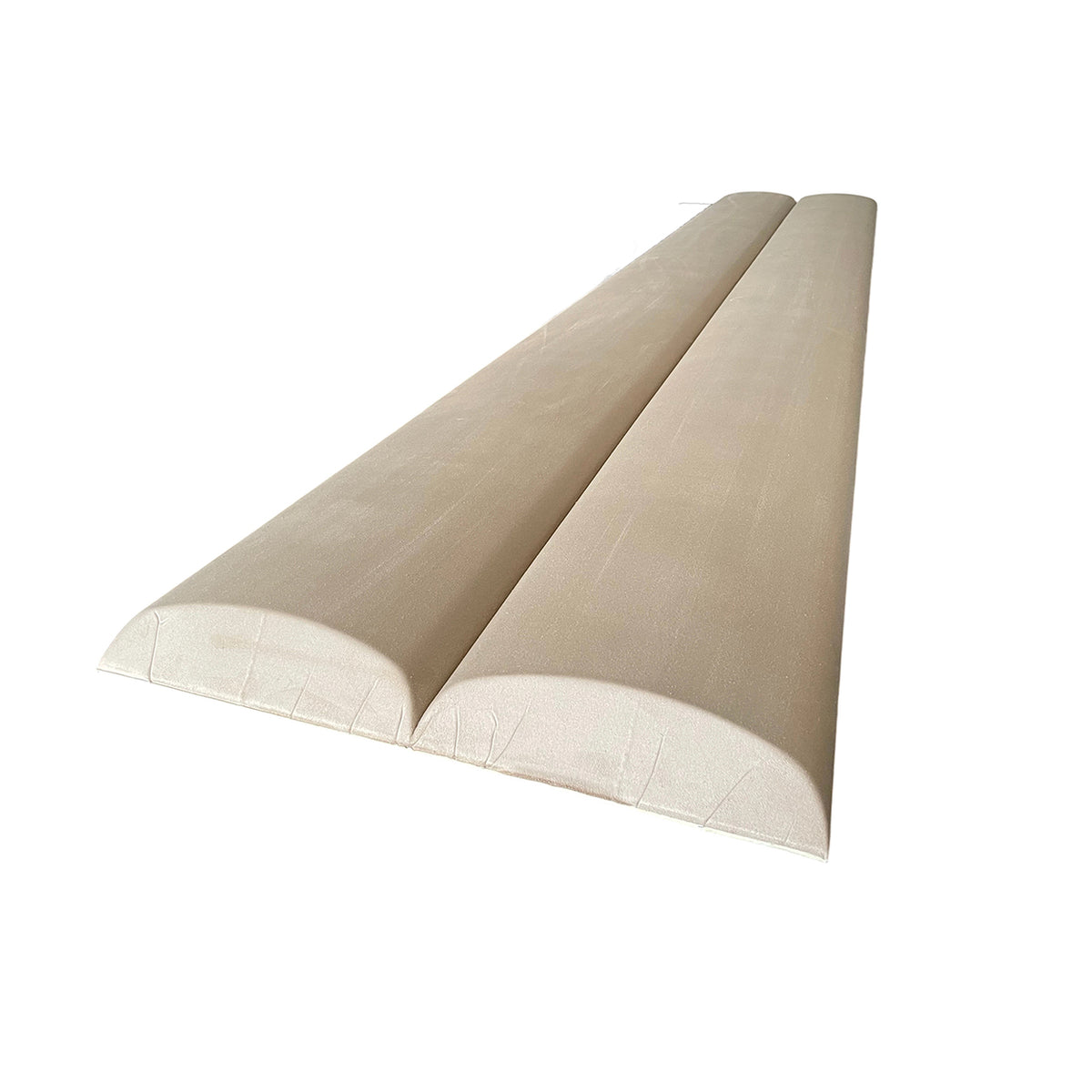 BRITWALL GrandBaguette Wall Panel Desert Sand Luxury Textured Feature Wall Cladding Interior 550x2400x55mm - Pack of 2