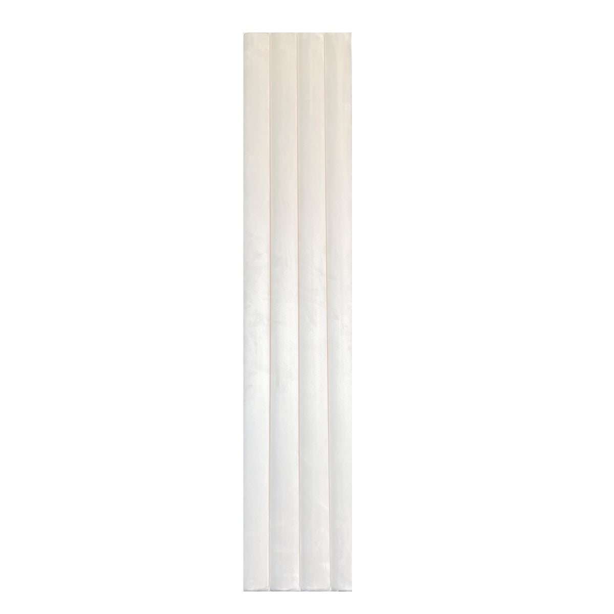 BRITWALL CastleCurve Wall Panel Champagne Cream Decorative Feature Wall Panel Interior Cladding 500x2400x45mm - Pack of 2