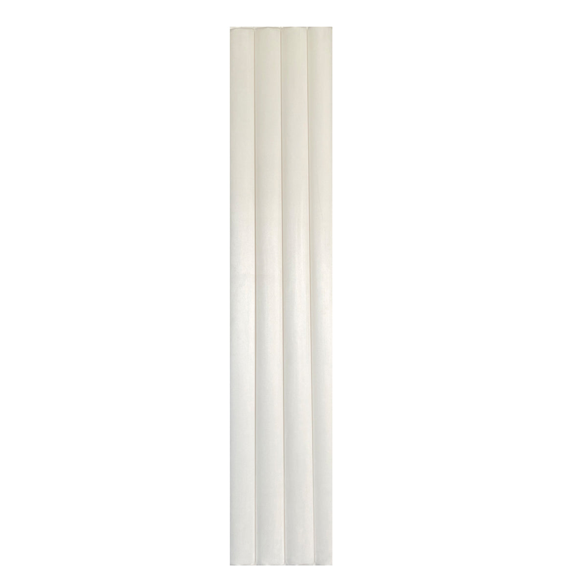 BRITWALL CastleCurve Wall Panel Soft Ecru Mist Decorative Feature Wall Panel Interior Cladding 500x2400x45mm - Pack of 2