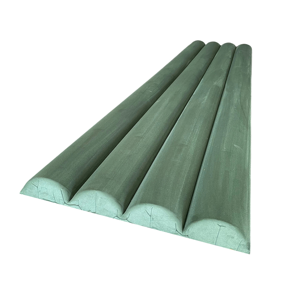 BRITWALL CastleCurve Wall Panel Emerald Luxe Decorative Feature Wall Panel Interior Cladding 500x2400x45mm - Pack of 2