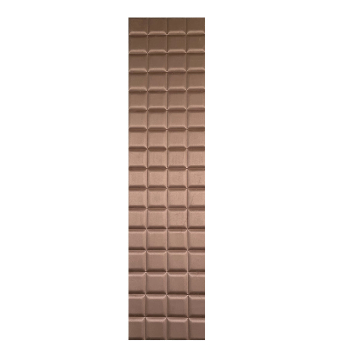 BRITWALL GridForm Self Adhesive Wall Panel Espresso Brown Geometric Feature Wall Cladding 600x2400x20mm - Pack of 2