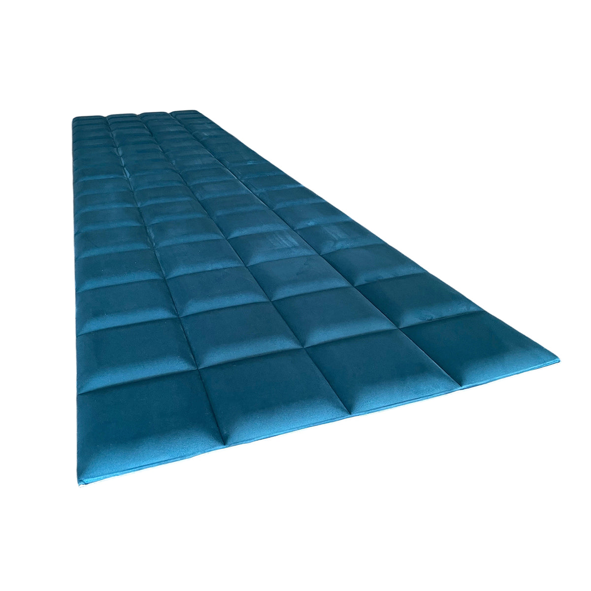 BRITWALL GridForm Self Adhesive Wall Panel Teal Depths Geometric Feature Wall Cladding 600x2400x20mm - Pack of 2