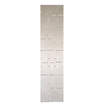BRITWALL SlimLine Self Adhesive Wall Panel Mink Grey Slim Profile Decorative Interior Feature Wall Cladding 600x2400x12mm - Pack of 2