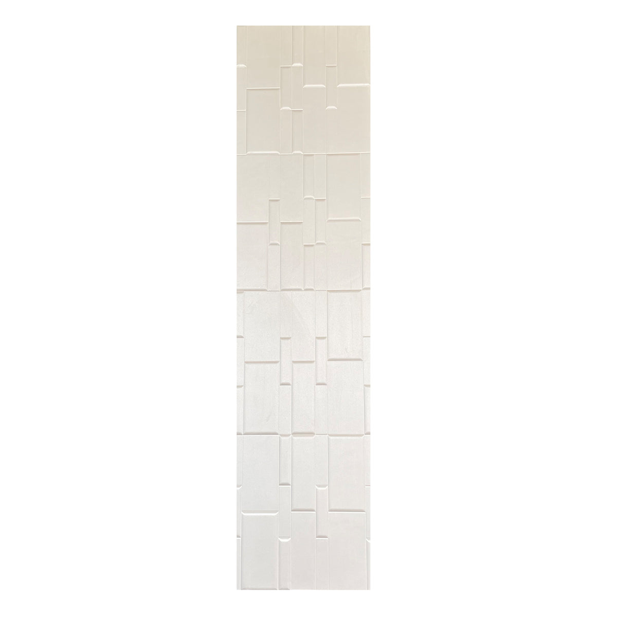 BRITWALL SlimLine Self Adhesive Wall Panel Champagne Cream Slim Profile Decorative Interior Wall Cladding 600x2400x12mm - Pack of 2