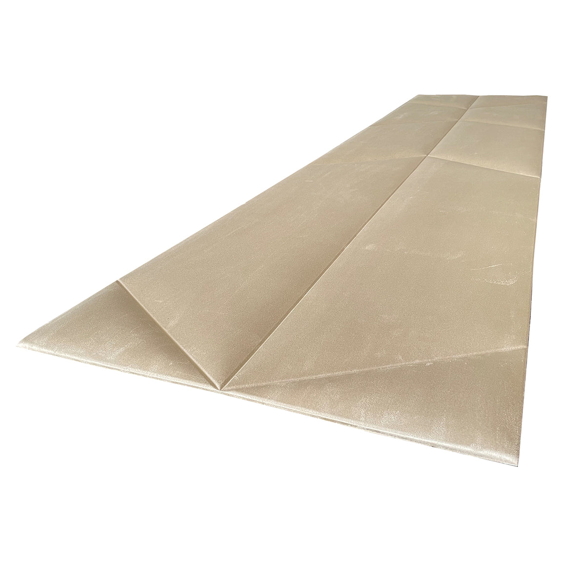 BRITWALL UrbanEdge Self Adhesive Wall Panel Desert Sand Decorative Feature Wall Panel Interior Cladding 600x2400x25mm - Pack of 2