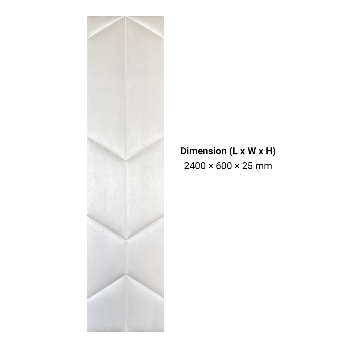 BRITWALL UrbanEdge Self Adhesive Wall Panel Soft Ecru Mist Decorative Feature Wall Panel Interior Cladding 600x2400x25mm - Pack of 2