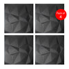 Embossed Black PU + 25mm Thickness