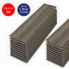 Midnight Grey, 1.72 Sq Meter Coverage, Wood Embossed Finish, Plank Size 625 x 125 mm, 6mm Thickness with 0.55mm Wear Layer, Waterproof Click Lock Flooring