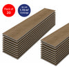 Natural Oak, 1.72 Sq Meter Coverage, Wood Embossed Finish, Plank Size 625 x 125 mm, 6mm Thickness with 0.55mm Wear Layer, Waterproof Click Lock Flooring