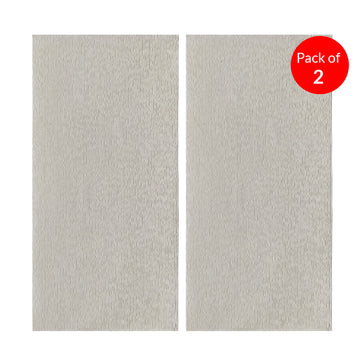 Vertical Ripple Design Cream Wall Sheet (Pack of 2) Size:1200 x 600 mm