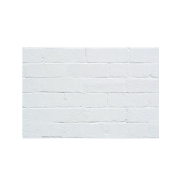Soft & Flexible White PU Panel - Stylish Faux Brick Texture (Pack of 2)