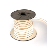 30 Meters 24V Silicon Neon Strip, Size: 10x10mm, IP65. Includes 30pcs Clips & 5 connector cable‚ Natural White