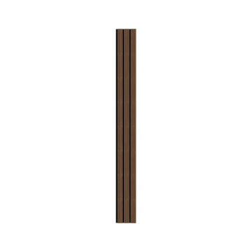 Britwall 3-Slats Wall Panel –  Warm Walnut