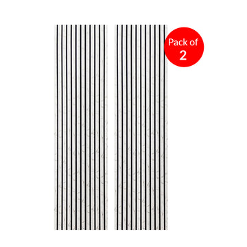 BRITWALL Linear Acoustic Wall Panel – White Gold Marble Design – 2400 × 600 × 21mm Pack of 2