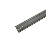 Aluminium Embedded Skirting Trims (2.2 cms height) for 4mm SPC Wall Panels, White