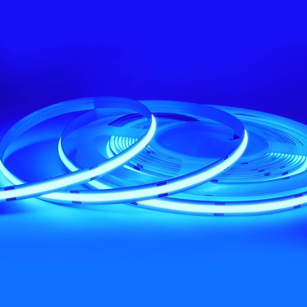 Ener-J COB LED Strip Light 5m Blue 24V 320 LED Per Metre RF Dimmer Power Supply
